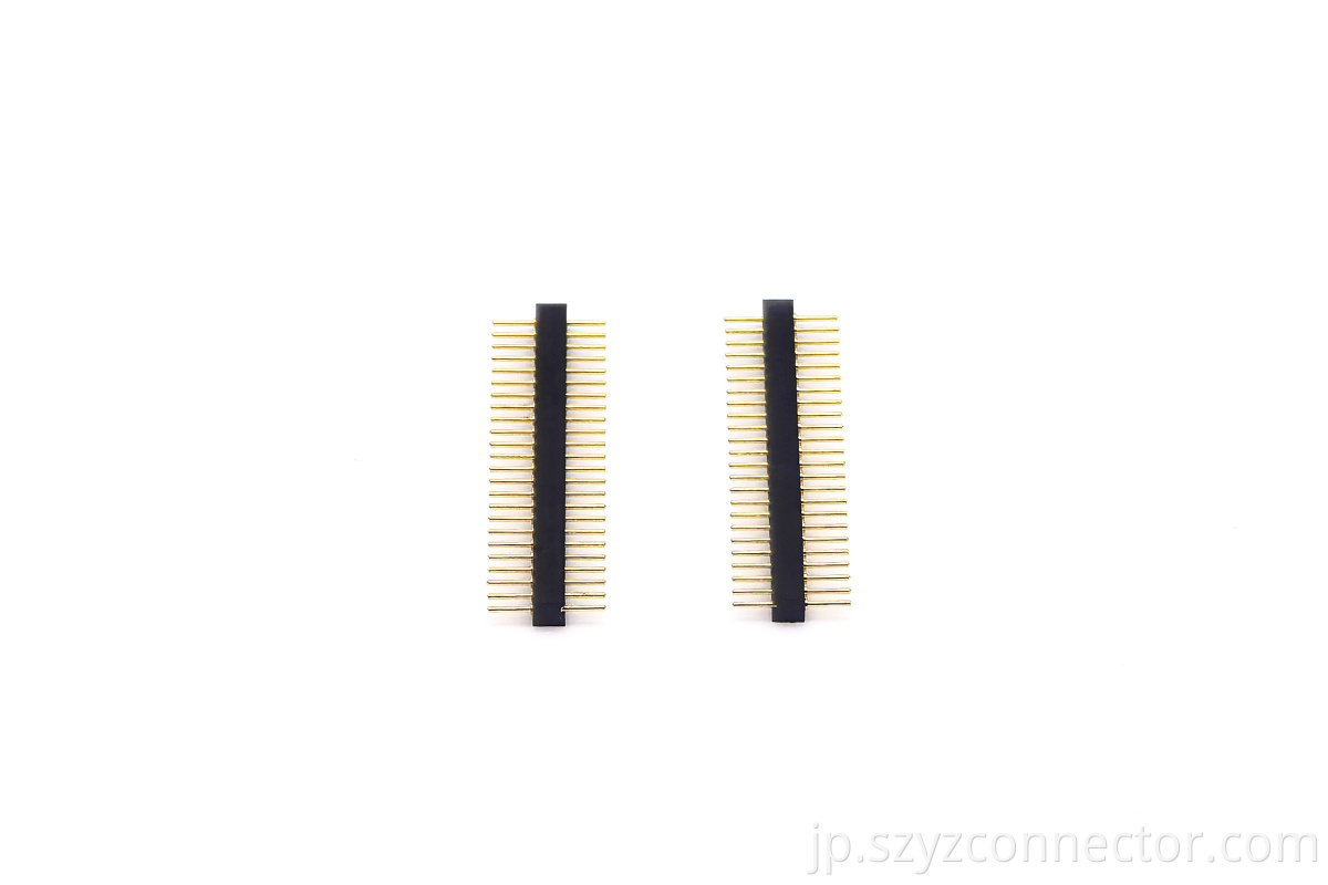 1.27mmピッチ機械加工ピンヘッダー 1.27mm Pitch Machined Pin header